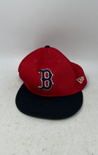 Load image into Gallery viewer, New Era 59FIFTY Mens Red Black Boston Red Sox Fitted Baseball Cap Size 7.5