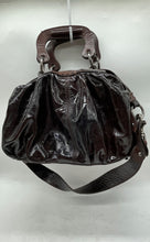 Load image into Gallery viewer, Biasia Womens Brown Satchel Handbag