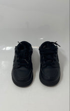 Load image into Gallery viewer, Nike Boys Dunk Low Black Leather Lace-Up Low Top Sneaker Shoes Size 13C