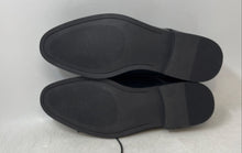 Load image into Gallery viewer, Calvin Klein Mens Black Leather Lace-Up Almond Toe Derby Dress Shoes Size 9
