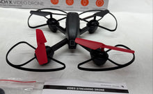 Load image into Gallery viewer, Sharper Image Mach X Black Quadcopter Video Drone w/Controller Not Tested In Box