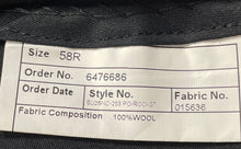 Load image into Gallery viewer, Jos. A. Bank Mens Gray Flat Front Slash Pockets Button Dress Pants Sz 58R W/Tags