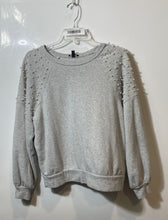 Load image into Gallery viewer, Express Womens Gray Heather Long Sleeve Regular Fit Pullover Sweatshirt Size M
