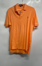 Load image into Gallery viewer, Polo By Ralph Lauren Mens Orange Cotton Collared Short Sleeve Polo Shirt Size M