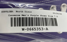 Load image into Gallery viewer, Converse Unisex Chuck Taylor All Star Low Purple Sneaker Shoes Size M7.5 W9.5