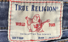 Load image into Gallery viewer, True Religion Womens Blue Denim 5-Pocket Design Stretch Skinny Jeans Size 29