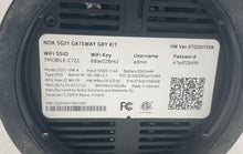Load image into Gallery viewer, T-Mobile NOK Model 5G21-12W-A Gray High-Speed Internet Gateway Untested