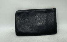 Load image into Gallery viewer, Kate Spade New York Womens Lucy Black Pebbled Leather Corner Zip Wristlet Wallet