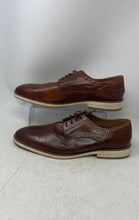 Load image into Gallery viewer, Steve Madden Mens Derbyy Brown Leather Lace-Up Oxford Dress Shoes Size 11D