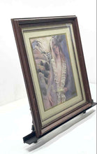 Load image into Gallery viewer, Girl Of Valdarno Leona Decker Bonnand Framed Wall Decorative Art Print