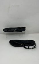 Load image into Gallery viewer, Sperry Top-Sider Womens Black Leather Adjustable Strap Thong Sandals Size 6