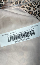 Load image into Gallery viewer, A New Day Womens Brown Leopard Print Belted Sleeveless Wrap Dress Size Medium