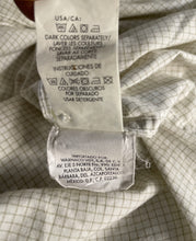 Load image into Gallery viewer, Calvin Klein Mens Beige Check Print Long Sleeve Collared Button-Up Shirt Size M