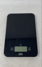 Load image into Gallery viewer, CDN Model SD1502-BK Black 15 lb Digital Portion Control Scale No Tested