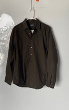 Load image into Gallery viewer, Express 1MX Mens Green Long Sleeve Stretch Slim Fit Button-Up Shirt Size Medium