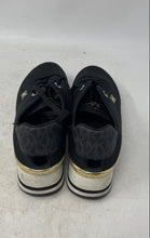 Load image into Gallery viewer, Michael Kors Womens Monique Knit Black Low Top Lace-Up Sneakers Shoes Size 6M