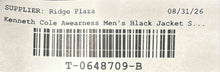 Load image into Gallery viewer, Awearness Kenneth Cole Mens Black Long Sleeve 2-Button Blazer Size 38R