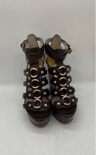Load image into Gallery viewer, Michael Kors Womens Brown Heels Size 6M