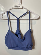 Load image into Gallery viewer, Lululemon Womens Blue Scoop Neck Pullover Activewear Sports Bra Size 12