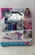 Load image into Gallery viewer, Be Inspired By Cra-Z-Art Glitter Tattoo Artist Set For Age 8+ With Box