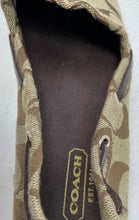 Load image into Gallery viewer, Coach Womens Mellow Brown Signature Print Slip-On Espadrille Flats Size 8.5 M