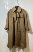 Load image into Gallery viewer, Misty Harbor Womens Brown Belted Double Breasted Trench Coat Size 8 Petite
