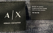 Load image into Gallery viewer, Armani Exchange Mens Gray Colorblock Long Sleeve Pullover Sweater Size Medium