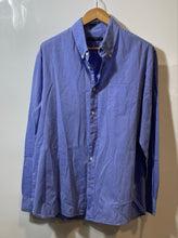 Load image into Gallery viewer, Authentic John Varvatos Mens Blue Cotton Long Sleeve Button-Up Shirt Size L