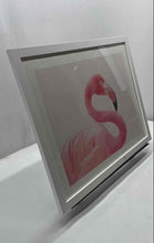 Load image into Gallery viewer, Wall Hanging Home Decor Multicolor Flamingo Square Framed Art Painting