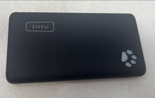 Load image into Gallery viewer, Iniu Black 10000mAh Fast Charging Power Bank Model No. BI-B41 No Tested