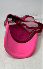 Load image into Gallery viewer, Armani Exchange Mens Pink Embossed Logo Mesh Back Trucker Cap One Size