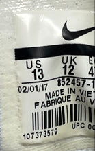 Load image into Gallery viewer, Nike Mens Air Max Infuriate Low 852457-100 White Black Basketball Shoes Size 13