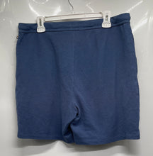 Load image into Gallery viewer, Hugo Boss Mens Blue Elastic Waist Waffle Knit Drawstring Sleep Shorts Size XL