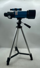 Load image into Gallery viewer, Blue Black Science Education Refractor Telescope With Adjustable Tripod Stand