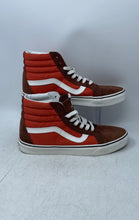 Load image into Gallery viewer, Vans Unisex Sk8-Hi Orange Brown Lace-Up Sneaker Shoes Size M9.5 W11