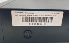 Load image into Gallery viewer, JVC Model No. HR-XVC11B Black DVD/VCR Video Player Machine Combo Not Tested