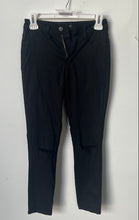 Load image into Gallery viewer, Fashion Nova Womens Black Denim Stretch Distressed Skinny Leg Jeans Size 7