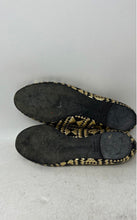 Load image into Gallery viewer, Rebecca Minkoff Womens Uma Gold Black Slip-On Round Toe Ballet Flats Size 7M