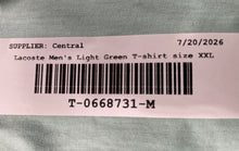 Load image into Gallery viewer, Lacoste Mens Light Green Cotton Regular Fit Short Sleeve Pullover T-Shirt Sz XXL