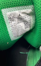 Load image into Gallery viewer, Nike Boys Air Jordan 1 DQ8424-301 White Green Leather Sneakers Shoes Size 13.5C