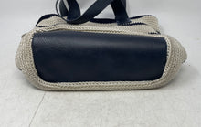 Load image into Gallery viewer, The Sak Womens White Blue Charm Inner Pocket Shoulder Strap Satchel Purse