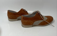 Load image into Gallery viewer, Federica Luca Mens Khaki Gray Lace-Up Low Top Oxford Dress Shoes Size EU 39