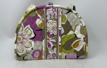 Load image into Gallery viewer, Vera Bradley Womens Half Moon Multicolor Floral Print Double Handle Shoulder Bag