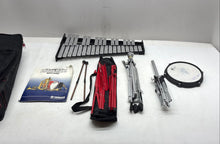 Load image into Gallery viewer, Vic Firth Silver-Tone Xylophone Musical Instrument With Case & Accessories