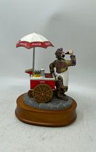 Load image into Gallery viewer, Coca-Cola Multicolor Emmett Kelly Limited Edition Musical Figurine With Box