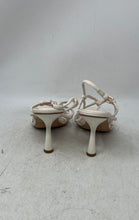 Load image into Gallery viewer, Kate Spade New York Womens Coco White Leather Knotted Strappy Heels Size 10B