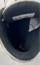 Load image into Gallery viewer, Nike Kids Air Jordan 3 Retro DM0968-106 White Black Sneaker Shoes Size 10C