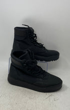 Load image into Gallery viewer, Zara Mens 2105/621/040 Black Round Toe Lace-Up Ankle Combat Boots Size EU 39