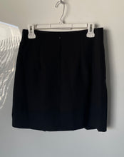 Load image into Gallery viewer, BCBGMaxazria Womens Black Asymmetric Hem Straight & Pencil Skirt Sz 8 With Tags