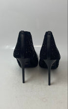 Load image into Gallery viewer, Lauren Lorraine Womens Black Rhinestone Pointed Toe Pull-On Ankle Booties Sz 8.5